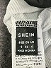 Shein 100% Polyester Silver Sweatshirt Size 4 - photo 7