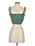 Shein 100% Polyester Green Sleeveless Top Size 4 - photo 2