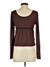 Assorted Brands Brown Long Sleeve Top Size S - photo 2