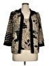 Assorted Brands Animal Print Gold Blazer Size 16 - photo 1