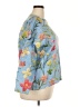 Shein Curve Floral Blue Pullover Sweater Size 18 Plus (3) - photo 4