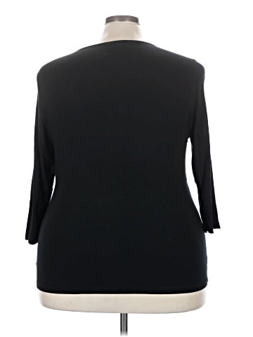 Lauren by Ralph Lauren 3/4 Sleeve Top (view 2)