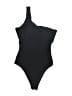 Milly Solid Black One Piece Swimsuit Size P (petite) - photo 1