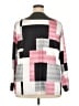 Shein Curve Color Block Gray Long Sleeve Blouse Size 18 Plus (3) - photo 2