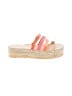L Space Orange Tan Sandals Size 9 - photo 1