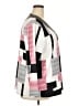 Shein Curve Color Block Gray Long Sleeve Blouse Size 18 Plus (3) - photo 4