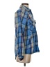 The North Face Plaid Blue Long Sleeve Button-Down Shirt Size S - photo 4