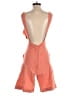 Seen Worn Kept 100% Baumwolle Checkered-gingham Orange Romper Size XS - photo 2