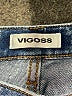 Vigoss Hearts Blue Jeans Size 24 waist - photo 7