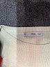 MNG Stripes Ivory Turtleneck Sweater Size XL - photo 7