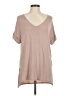 Zenana Tan Short Sleeve Top Size M - photo 1