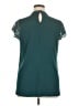Torrid Teal Short Sleeve Blouse Size 1X Plus (1) - photo 2