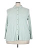Lands' End Teal Cardigan Size 3X - photo 1