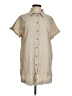 Rhythm. Tan Short Sleeve Button-Down Shirt Size XS - photo 1