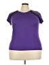 Danskin Now 100% Polyester Purple Active T-Shirt Size 3X - photo 1