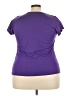 Danskin Now 100% Polyester Purple Active T-Shirt Size 3X - photo 2