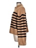 J.Crew Stripes Tan Turtleneck Sweater Size L - photo 5