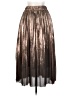 Molly Bracken Metallic Brown Formal Skirt Size XS - photo 2