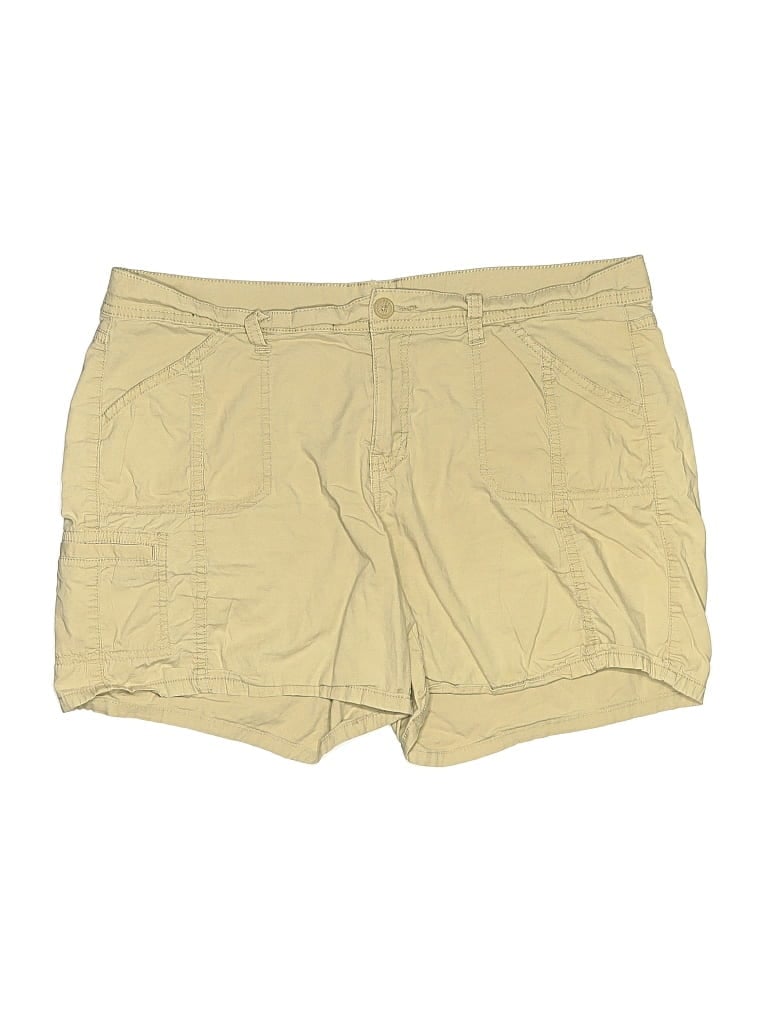 Pre-owned St. John's Bay Khaki Shorts In Tan