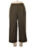Ann Taylor Solid Brown Green Casual Pants Size 14 - photo 1