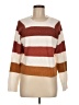 Pinque Stripes Brown Pullover Sweater Size M - photo 1