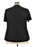 Unbranded 100% Polyester Gray Black Short Sleeve Henley Size 4X - photo 2