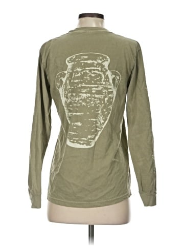 Olive Long Sleeve T-Shirt (view 2)