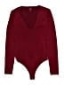 Express Burgundy Bodysuit Size XS - photo 1