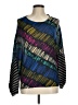 Custo Barcelona 100% Acrylic Tie-dye Blue Pullover Sweater Size Med (3) - photo 1