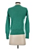 J.Crew 100% Cashmere Green Cashmere Pullover Sweater Size XS - photo 2