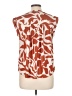 Cupcakes & Cashmere 100% Polyester Orange Sleeveless Blouse Size M - photo 2