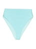 Assorted Brands Solid Teal Swimsuit Bottoms Size XS (estimated) - photo 1