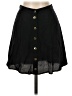 Reformation Solid Black Formal Skirt Size 0 - photo 1