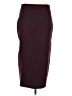 Zara Solid Burgundy Formal Skirt Size M - photo 1
