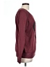 Instant Message Hearts Burgundy Sweatshirt Size L - photo 4