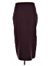 Zara Solid Burgundy Formal Skirt Size M - photo 2
