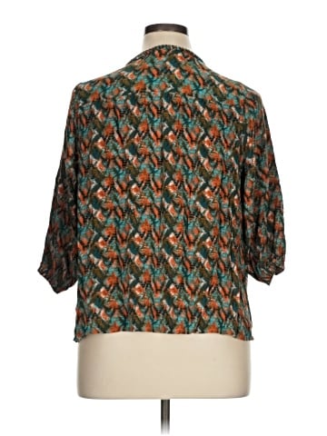 Democracy 3/4 Sleeve Blouse (view 2)