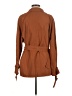 Shein 100% Polyester Brown Trenchcoat Size 6 - photo 2
