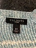 Talbots Stripes Teal Pullover Sweater Size 3X - photo 7