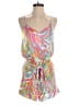 Lilly Pulitzer 100% Polyester Paisley Pink Romper Size XS - photo 1