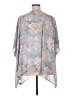 Torrid 100% Polyester Gray Kimono Size 1X Plus (1) - photo 2