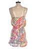 Lilly Pulitzer 100% Polyester Paisley Pink Romper Size XS - photo 2