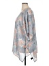 Torrid 100% Polyester Gray Kimono Size 1X Plus (1) - photo 5