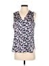 Banana Republic 100% Polyester Pink Sleeveless Blouse Size S - photo 1
