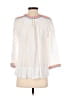Gretchen Scott Designs White 3/4 Sleeve Blouse Size S - photo 2