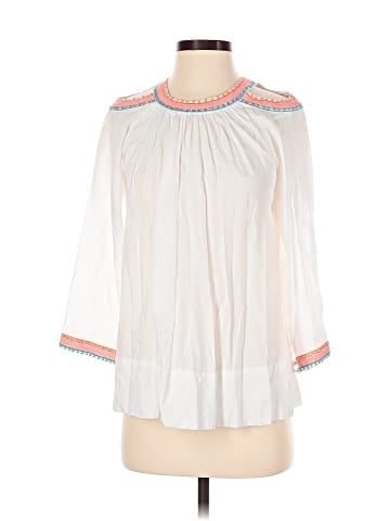 Gretchen Scott Designs 3/4 Sleeve Blouse (view 1)