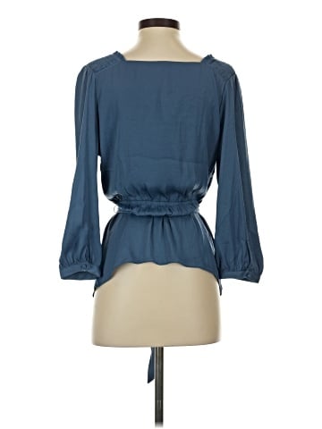 Naked Zebra 3/4 Sleeve Blouse (view 2)