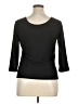 SPANX Black 3/4 Sleeve T-Shirt Size XL - photo 2