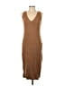 Express Brown Casual Dress Size L - photo 1
