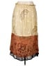 Assorted Brands 100% Rayon Paisley Tan Casual Skirt Size 37 waist - photo 1